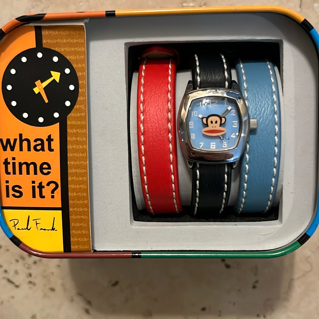 Paul Frank Watch With Julius And Interchangeable Bands
